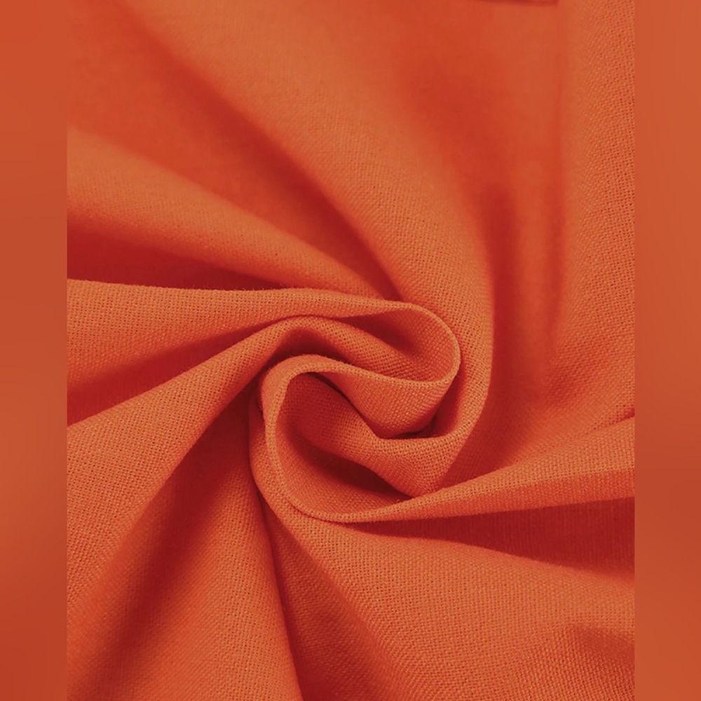 Vitamin C Linen Cotton Wide Leg Pants - Picture 4 of 4